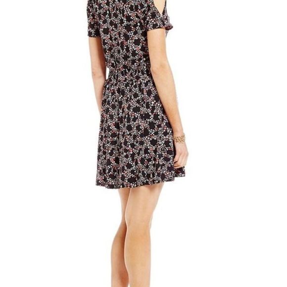Michael Kors Floral Cold Shoulder Dress - Picture 5 of 7